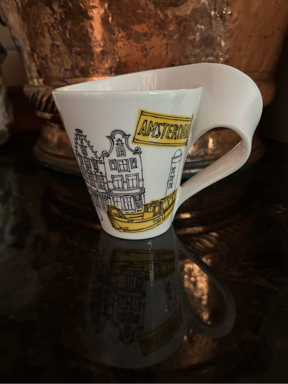 Villeroy & Boch New Wave Caffe Cities of the World Amsterdam Mug